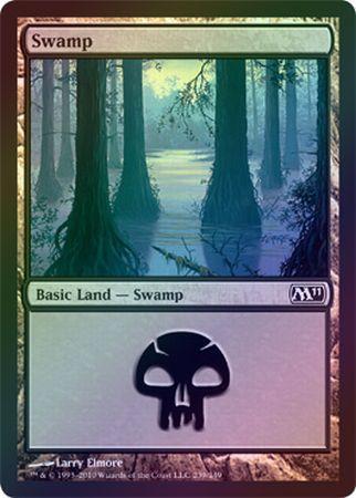Swamp 239 Foil Magic 2011 M11 Foil Singles Swamp 239 Foil Magic 2011 M11 Foil Singles