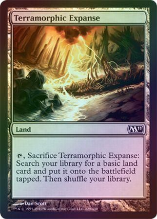 Terramorphic Expanse Foil Magic 2011 M11 Foil Singles Terramorphic Expanse Foil Magic 2011 M11 Foil Singles