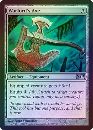 Warlord s Axe Foil Magic 2011 M11 Foil Singles Warlord s Axe Foil Magic 2011 M11 Foil Singles