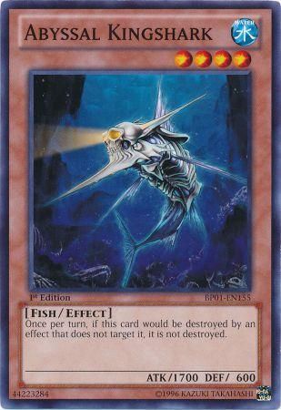 Abyssal Kingshark BP01 EN155 Common 1st Edition Battle Pack Epic Dawn 1st Edition Singles Abyssal Kingshark BP01 EN155 Common 1st Edition Battle Pack Epic Dawn 1st Edition Singles