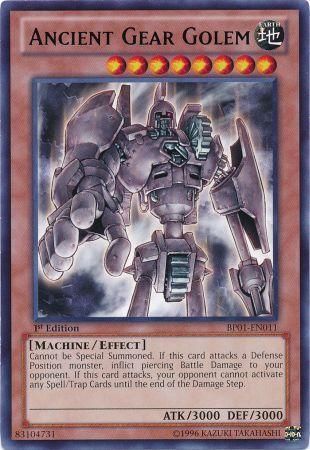 Ancient Gear Golem BP01 EN011 Rare 1st Edition Battle Pack Epic Dawn 1st Edition Singles Ancient Gear Golem BP01 EN011 Rare 1st Edition Battle Pack Epic Dawn 1st Edition Singles