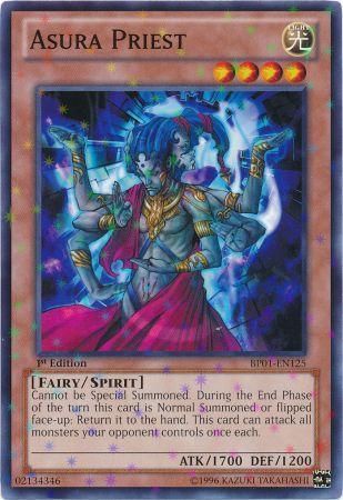 Asura Priest BP01 EN125 Starfoil Rare 1st Edition Asura Priest BP01 EN125 Starfoil Rare 1st Edition