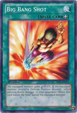Big Bang Shot BP01 EN075 Starfoil Rare 1st Edition Big Bang Shot BP01 EN075 Starfoil Rare 1st Edition
