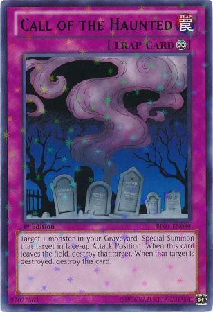 Call of the Haunted BP01 EN049 Starfoil Rare 1st Edition Call of the Haunted BP01 EN049 Starfoil Rare 1st Edition