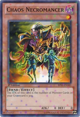 Chaos Necromancer BP01 EN183 Starfoil Rare 1st Edition Chaos Necromancer BP01 EN183 Starfoil Rare 1st Edition