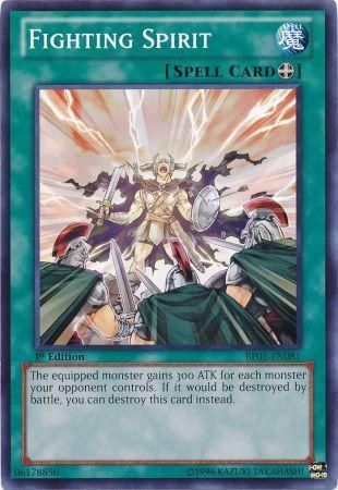 FIGHTING SPIRIT BP01-EN081 1st EDITION 2012 SERIES COMMON YTCG