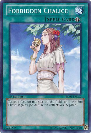 Forbidden Chalice BP01 EN082 Common 1st Edition Forbidden Chalice BP01 EN082 Common 1st Edition