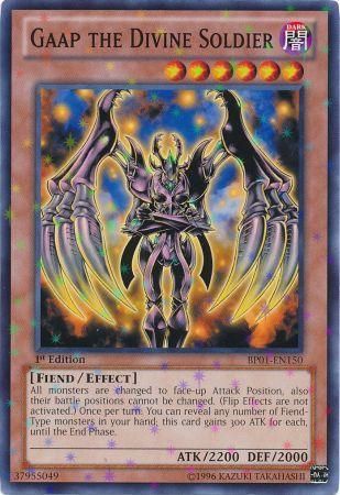 Gaap the Divine Soldier BP01 EN150 Starfoil Rare 1st Edition Battle Pack Epic Dawn 1st Edition Starfoil Singles Gaap the Divine Soldier BP01 EN150 Starfoil Rare 1st Edition Battle Pack Epic Dawn 1st Edition Starfoil Singles