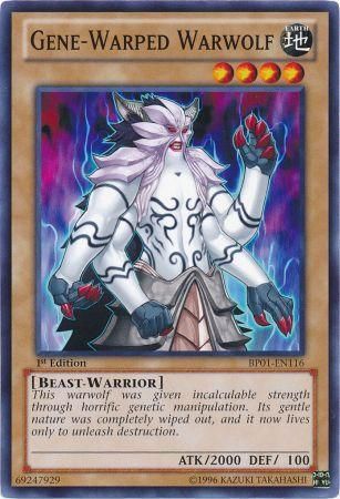 Gene Warped Warwolf BP01 EN116 Common 1st Edition Battle Pack Epic Dawn 1st Edition Singles Gene Warped Warwolf BP01 EN116 Common 1st Edition Battle Pack Epic Dawn 1st Edition Singles