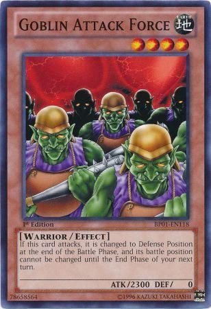 Goblin Attack Force BP01 EN118 Common 1st Edition Goblin Attack Force BP01 EN118 Common 1st Edition