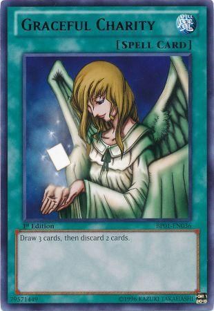 Graceful Charity BP01 EN036 Rare 1st Edition Graceful Charity BP01 EN036 Rare 1st Edition