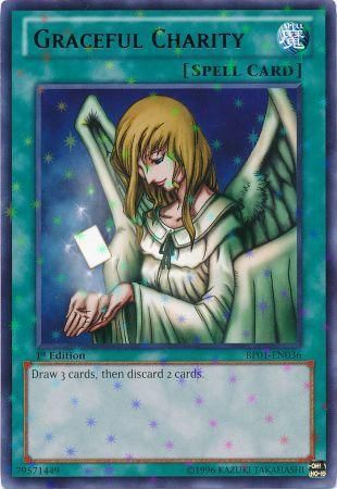Graceful Charity BP01 EN036 Starfoil Rare 1st Edition Graceful Charity BP01 EN036 Starfoil Rare 1st Edition