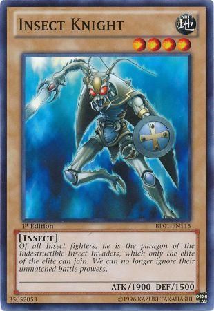 INSECT KNIGHT BP01-EN115 1st EDITION 2012 SERIES COMMON YTCG