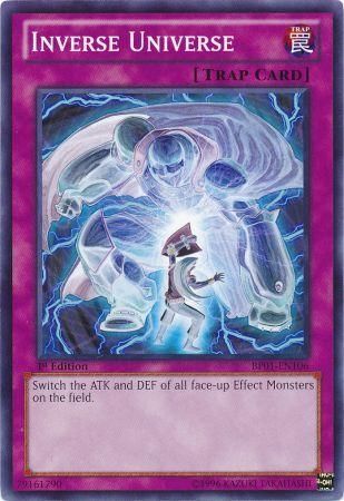 INVERSE UNIVERSE BP01-EN106 1st EDITION 2012 SERIES COMMON YTCG