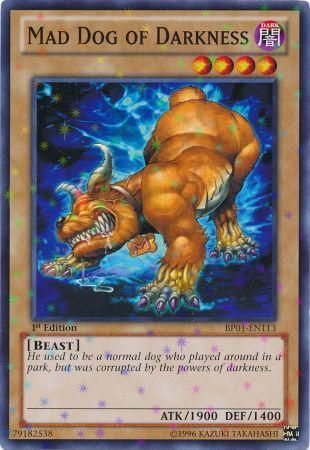Mad Dog of Darkness BP01 EN113 Starfoil Rare 1st Edition Battle Pack Epic Dawn 1st Edition Starfoil Singles Mad Dog of Darkness BP01 EN113 Starfoil Rare 1st Edition Battle Pack Epic Dawn 1st Edition Starfoil Singles