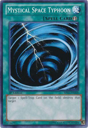 Mystical Space Typhoon BP01 EN068 Common 1st Edition Mystical Space Typhoon BP01 EN068 Common 1st Edition