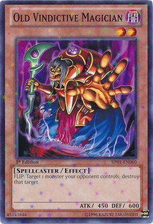 Old Vindictive Magician BP01 EN060 Starfoil Rare 1st Edition Battle Pack Epic Dawn 1st Edition Starfoil Singles Old Vindictive Magician BP01 EN060 Starfoil Rare 1st Edition Battle Pack Epic Dawn 1st Edition Starfoil Singles