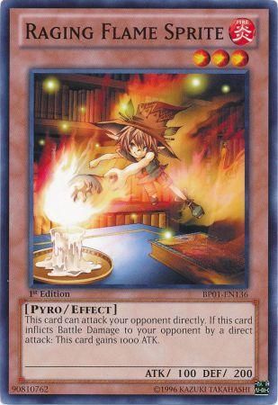 Raging Flame Sprite - Yugioh | TrollAndToad