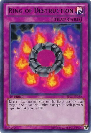 Ring of Destruction BP01 EN050 Rare 1st Edition Battle Pack Epic Dawn 1st Edition Singles Ring of Destruction BP01 EN050 Rare 1st Edition Battle Pack Epic Dawn 1st Edition Singles