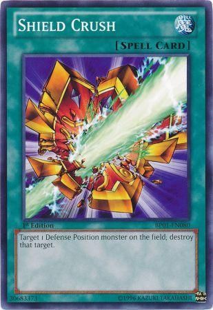Shield Crush BP01 EN080 Common 1st Edition Shield Crush BP01 EN080 Common 1st Edition