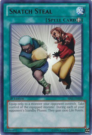 Snatch Steal BP01 EN039 Rare 1st Edition Snatch Steal BP01 EN039 Rare 1st Edition