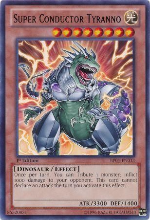 Super Conductor Tyranno BP01 EN013 Rare 1st Edition Battle Pack Epic Dawn 1st Edition Singles Super Conductor Tyranno BP01 EN013 Rare 1st Edition Battle Pack Epic Dawn 1st Edition Singles