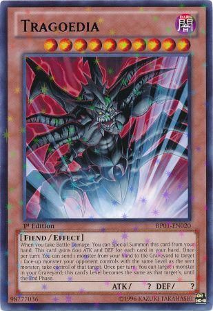 Tragoedia BP01 EN020 Starfoil Rare 1st Edition Tragoedia BP01 EN020 Starfoil Rare 1st Edition