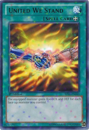 United We Stand BP01 EN043 Starfoil Rare 1st Edition United We Stand BP01 EN043 Starfoil Rare 1st Edition