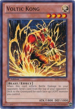 Voltic Kong BP01 EN144 Common 1st Edition Battle Pack Epic Dawn 1st Edition Singles Voltic Kong BP01 EN144 Common 1st Edition Battle Pack Epic Dawn 1st Edition Singles