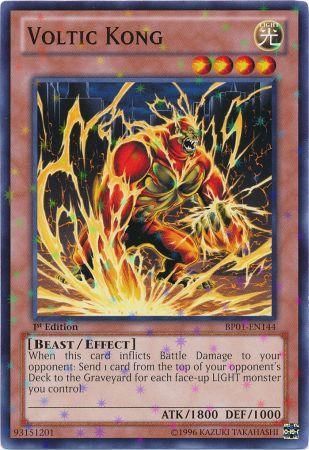 Voltic Kong BP01 EN144 Starfoil Rare 1st Edition Battle Pack Epic Dawn 1st Edition Starfoil Singles Voltic Kong BP01 EN144 Starfoil Rare 1st Edition Battle Pack Epic Dawn 1st Edition Starfoil Singles