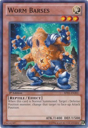 Worm Barses BP01 EN201 Common 1st Edition Battle Pack Epic Dawn 1st Edition Singles Worm Barses BP01 EN201 Common 1st Edition Battle Pack Epic Dawn 1st Edition Singles