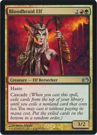 Bloodbraid Elf Planechase 2012 Singles Bloodbraid Elf Planechase 2012 Singles