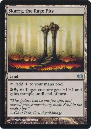 Skarrg the Rage Pits Planechase 2012 Singles