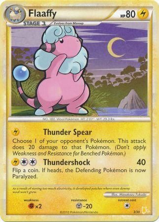Flaaffy 3 30 or 17 30 Raichu Trainer Kit HGSS Trainer Kit Gyarados Raichu Flaaffy 3 30 or 17 30 Raichu Trainer Kit HGSS Trainer Kit Gyarados Raichu
