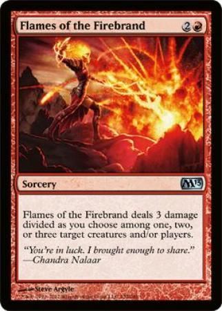 Flames of the Firebrand Magic 2013 M13 Singles Flames of the Firebrand Magic 2013 M13 Singles