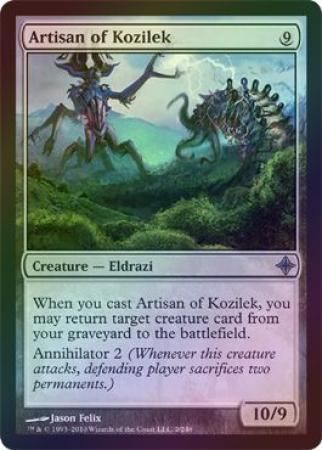 Artisan of Kozilek Foil Rise of the Eldrazi Foil Singles Artisan of Kozilek Foil Rise of the Eldrazi Foil Singles