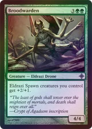 Broodwarden Foil Rise of the Eldrazi Foil Singles Broodwarden Foil Rise of the Eldrazi Foil Singles