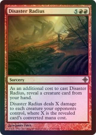 Disaster Radius Foil Disaster Radius Foil