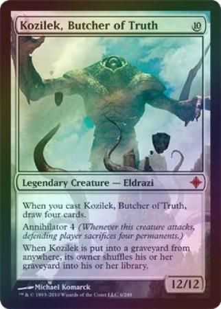 Kozilek Butcher of Truth Foil Rise of the Eldrazi Foil Singles Kozilek Butcher of Truth Foil Rise of the Eldrazi Foil Singles