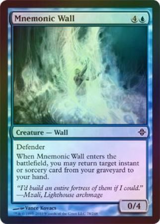 Mnemonic Wall Foil Rise of the Eldrazi Foil Singles Mnemonic Wall Foil Rise of the Eldrazi Foil Singles