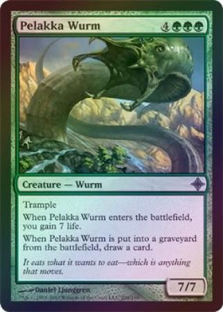 Pelakka Wurm Foil Rise of the Eldrazi Foil Singles Pelakka Wurm Foil Rise of the Eldrazi Foil Singles