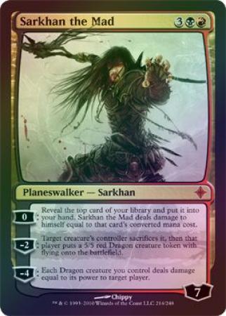 Sarkhan the Mad Foil Rise of the Eldrazi Foil Singles Sarkhan the Mad Foil Rise of the Eldrazi Foil Singles