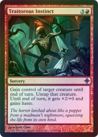 Traitorous Instinct Foil Rise of the Eldrazi Foil Singles Traitorous Instinct Foil Rise of the Eldrazi Foil Singles
