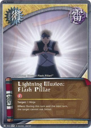 Lightning Illusion Flash Pillar 933 Common Naruto Kage Summit Lightning Illusion Flash Pillar 933 Common Naruto Kage Summit