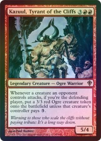 Kazuul Tyrant of the Cliffs Foil Kazuul Tyrant of the Cliffs Foil