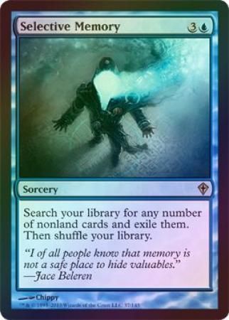 Selective Memory Foil Worldwake Foil Singles Selective Memory Foil Worldwake Foil Singles
