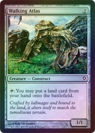 Walking Atlas Foil Walking Atlas Foil