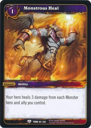 Monstrous Heal 68 202 Common WoW Tomb of the Forgotten Monstrous Heal 68 202 Common WoW Tomb of the Forgotten