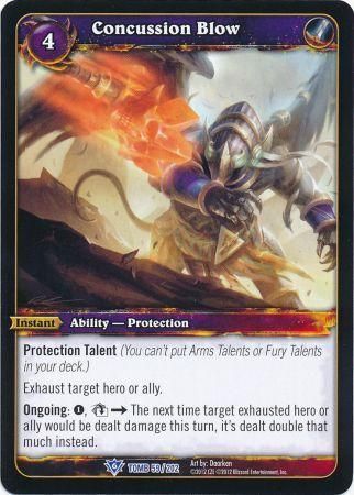 Concussion Blow 59 202 Rare WoW Tomb of the Forgotten Concussion Blow 59 202 Rare WoW Tomb of the Forgotten
