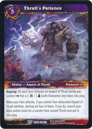 Thrall s Patience 66 202 Rare WoW Tomb of the Forgotten Thrall s Patience 66 202 Rare WoW Tomb of the Forgotten